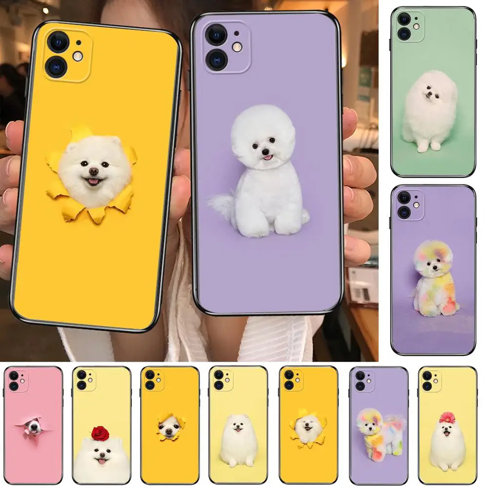 

GYKZ Cartoon Shiba Inu Dog Phone Cases For iphone 13 Pro Max case 12 11 Pro Max 8 PLUS 7PLUS 6S XR X XS 6 mini se mobile cell