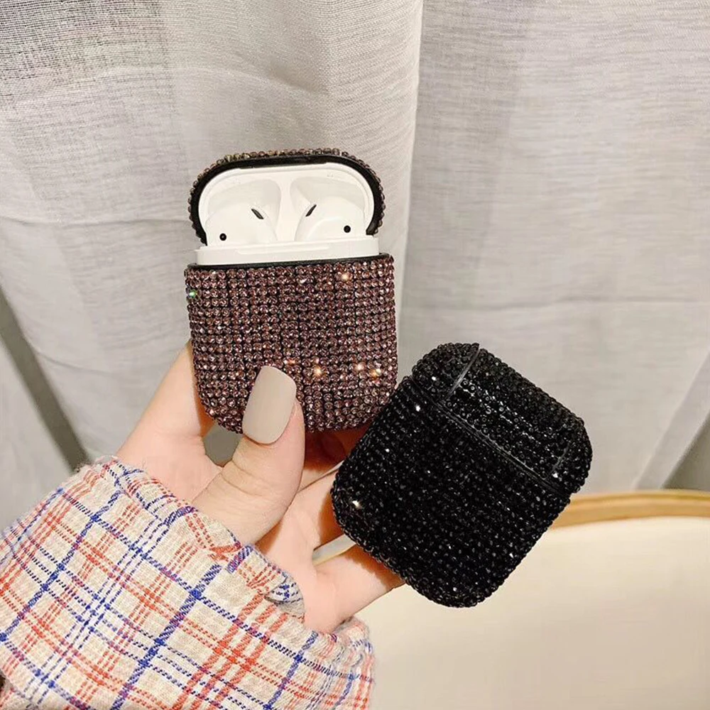 HOT SALE CASE For airpods water drill case FOR Apple Wireless Bluetooth headset with | Электроника