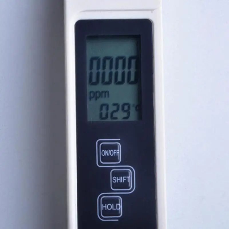 Портативный Цифровой измеритель TDS точный тестер 0-9990 PPM температура воды тестер качества воды фильтр чистоты EC Тестер ручка