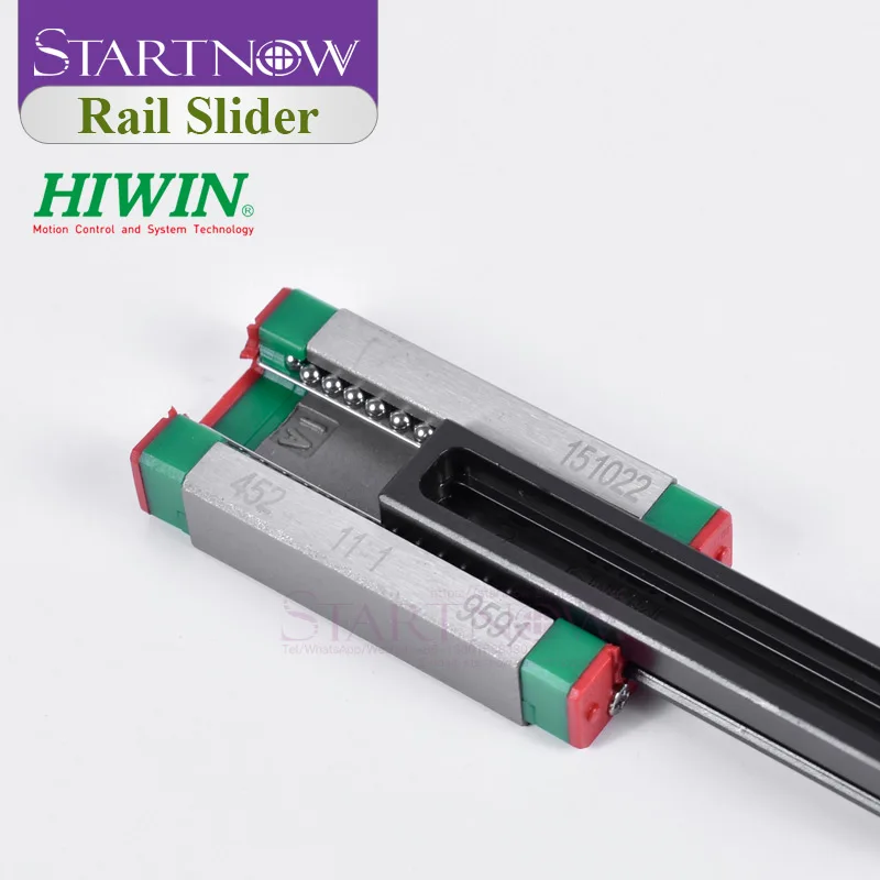 Оригинальный линейный направляющий слайдер Taiwan HIWIN EGH15CA HGH20CA QEH20CA для линейной