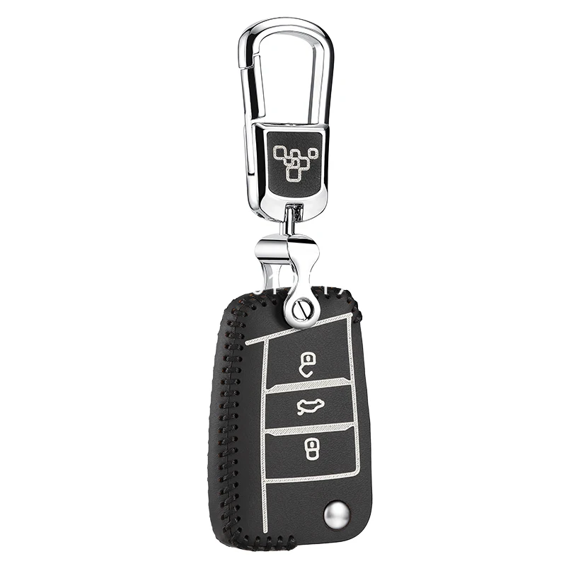 

for volkswagen tayron 2018 2019 Car Key bag case wallet holder key cover