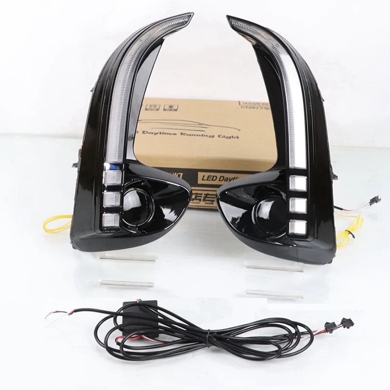 

Car Daytime Running Lights Turning Lights LED Driving Lights Fog Lights Suitable for Toyota Yaris 2020-2021