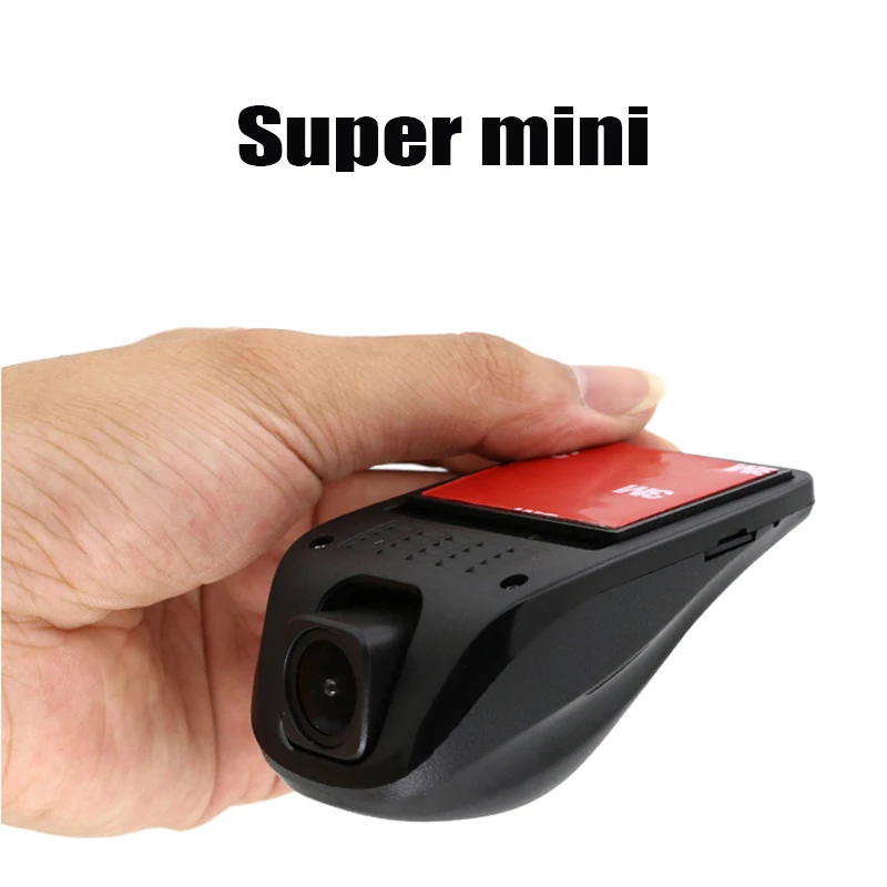 Ainina WiFi Скрытая Автомобильная dvr камера рекордер, Wi-Fi Автомобильная dashcam с камерой заднего вида управление приложением