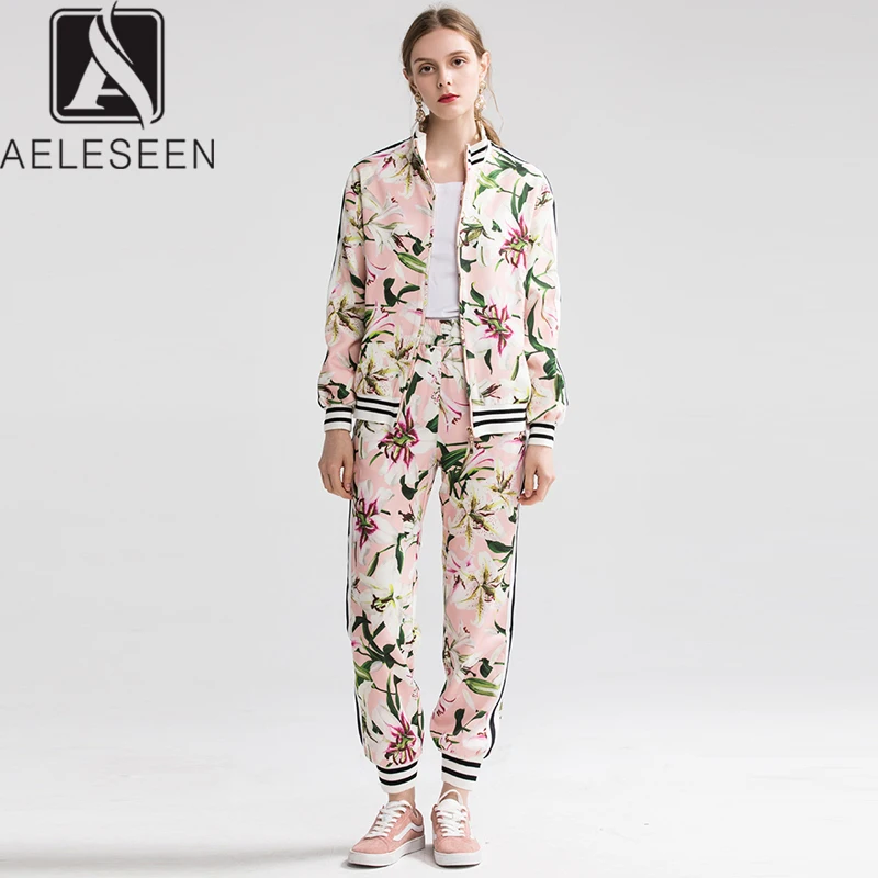 AELESEEN весна осень 2020 новый костюм двойка серии Lily высококачественные женские