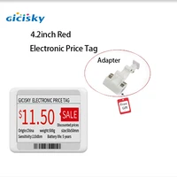 gicisky 4 2 inch eink display with free gift electronic price tag epaper price display card esl bluetooth simple synchronization