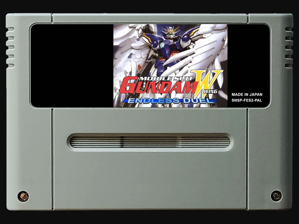 16 бит игры ** мобильный костюм Гандам крыло бесконечный Дуэль (PAL Европейская