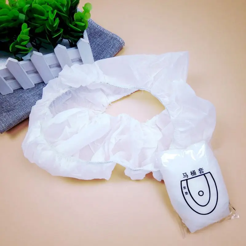 10 шт одноразовые нетканые ткани целлюлозы сиденья для унитаза путешествия отель