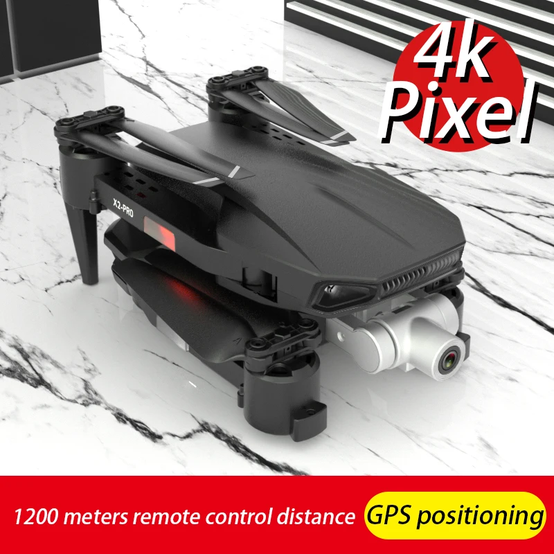 

X2PRO Gps Drone 4K Professional RC Quadcopter With Camera HD Wifi FPv Drones Dual Cameras RC Foldble Gps Dron Toys For Boys Gift