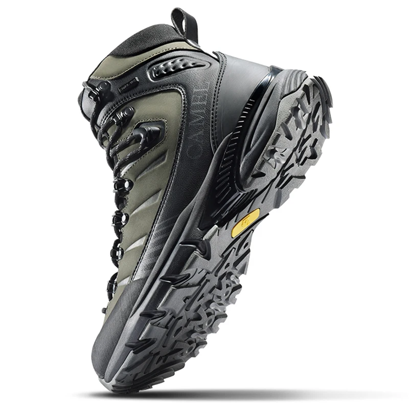 Goldencamel Official Original Men's Sports Outdoor Trekking Shoes Men Waterproof Non-slip Hiking Shoes Winter Warm Hiking Boots