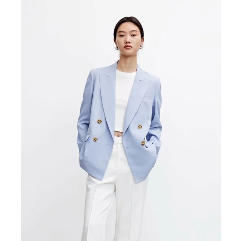 

2021 summer new product loose version simple fashion casual suit coat female yu09r1cn2001