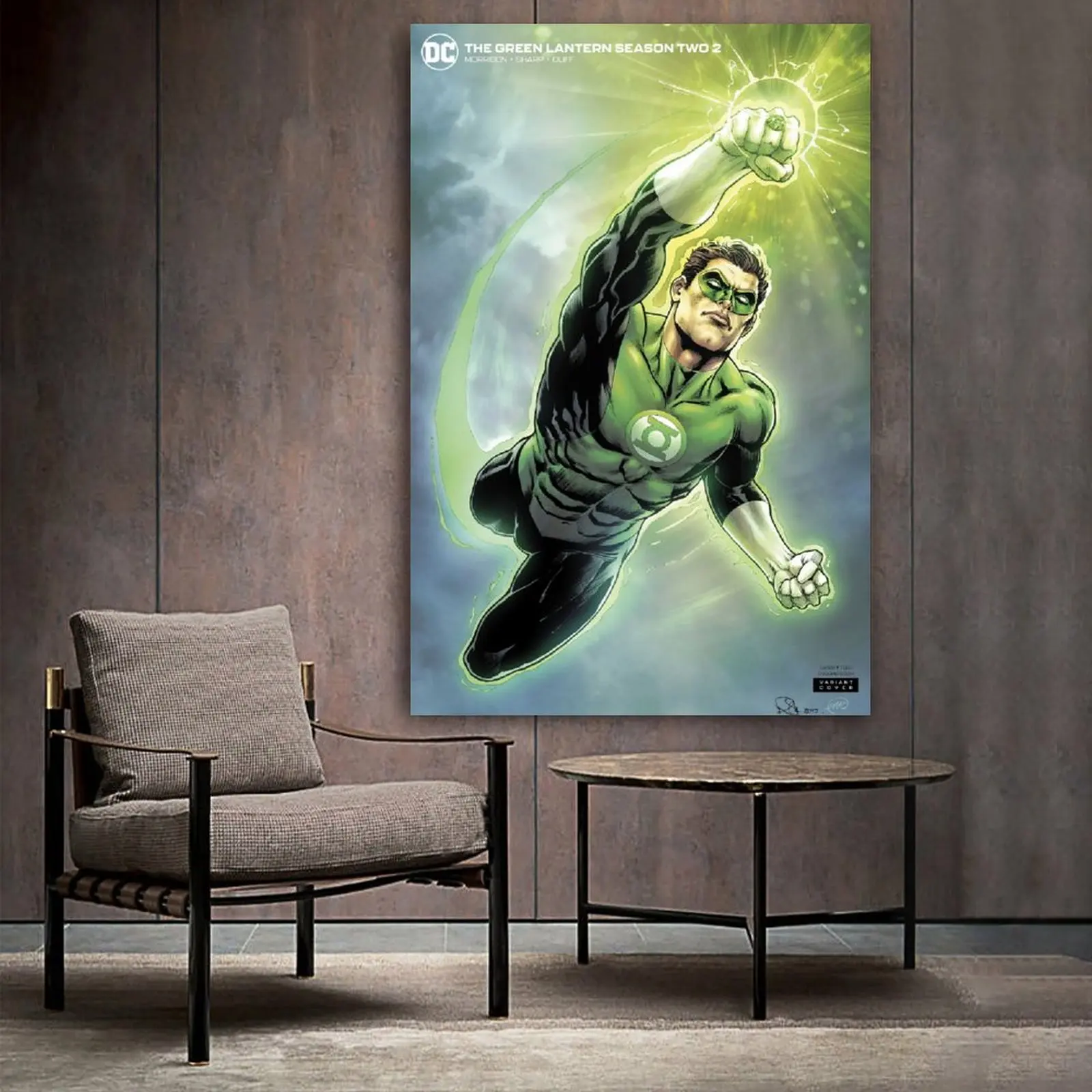 

The Green Lantern Season 2 Covers Canvas Poster Bedroom Decor Sports Landscape Office Room Decor Gift