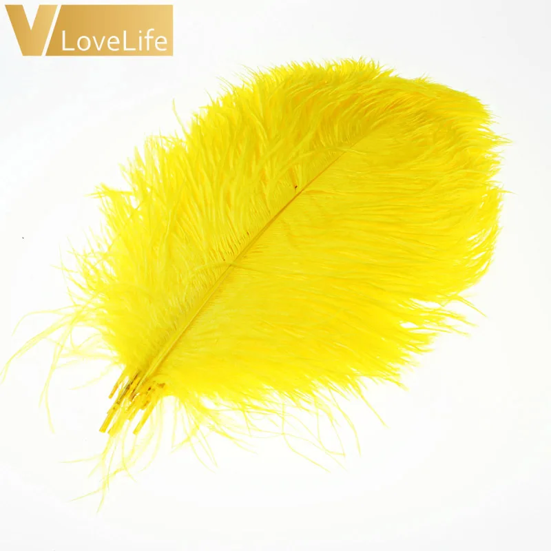 10 шт./лот 25-30 см натуральное страусиное перо Красивое разноцветное DIY ювелирные