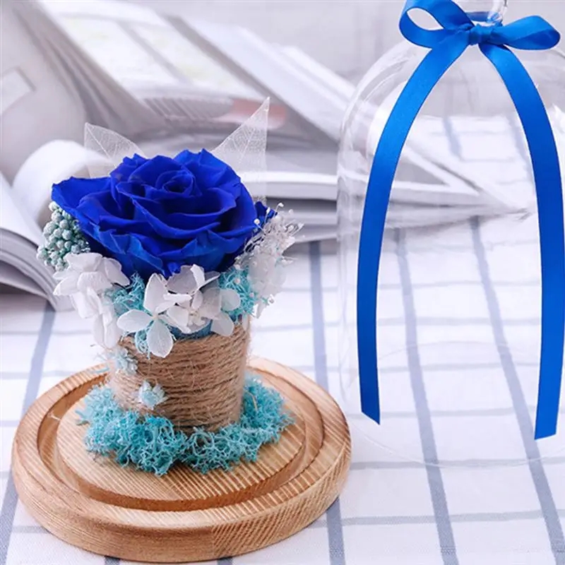 Роза стеклянная крышка вечная роза креативный подарок на день Святого Валентина