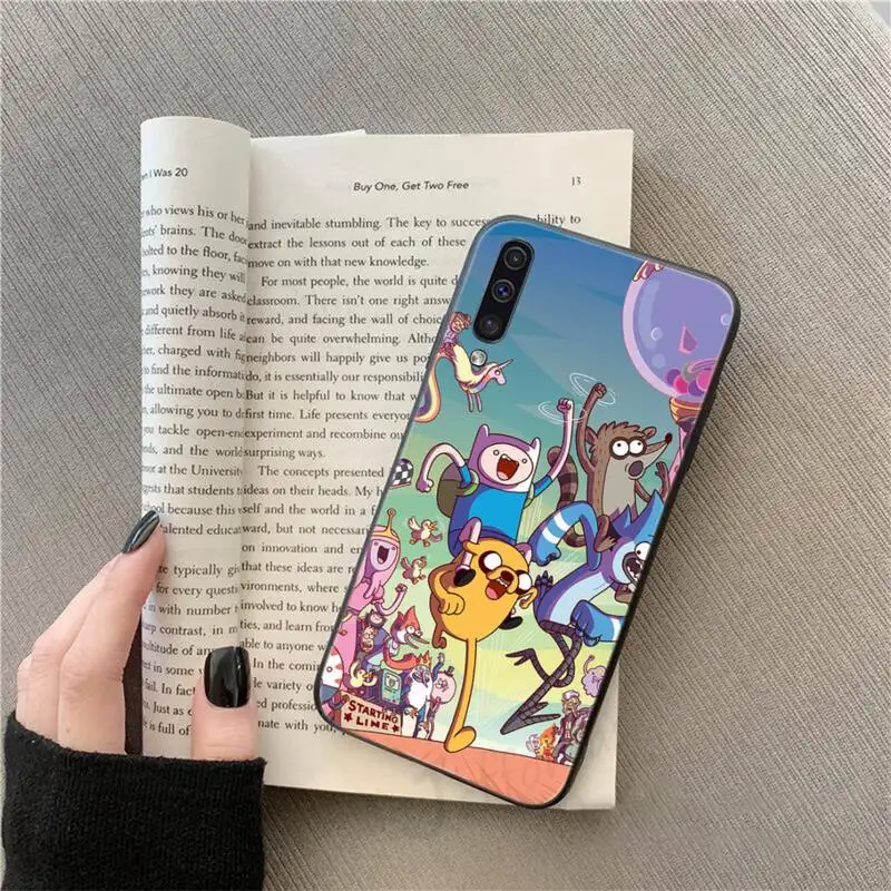 

Adventure Time with Finn and Jake Phone Case For Samsung galaxy S 9 10 20 A 10 21 30 31 40 50 51 71 s note 20 j 4 2018 plus