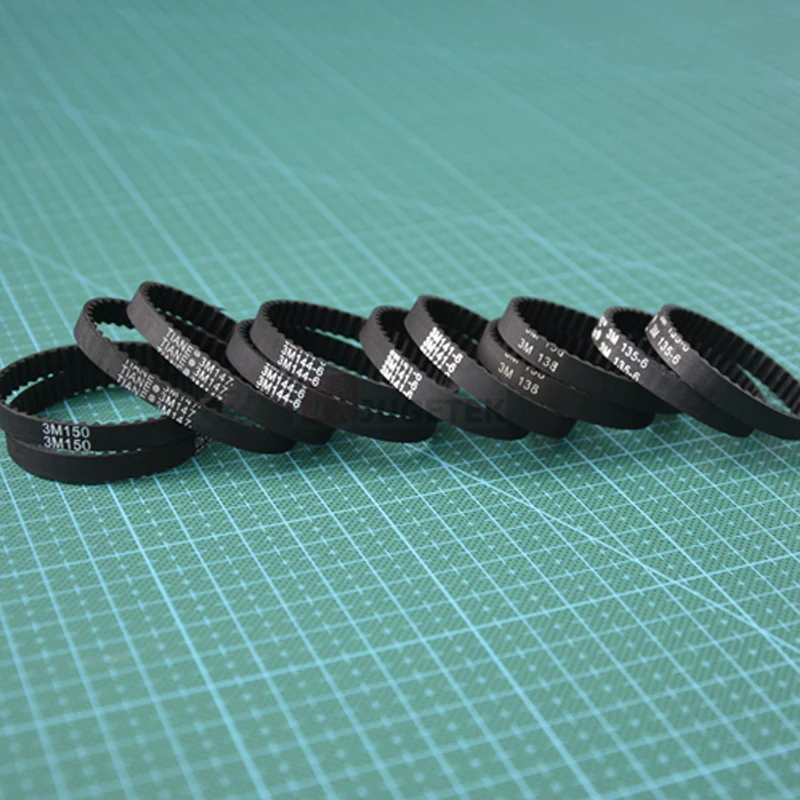 Arc HTD 3M Timing belt C= 168 171 174 177 width 6/9/15mm Teeth 56 57 58 59 HTD3M synchronous 168-3M 171-3M 174-3M 177-3M | Обустройство