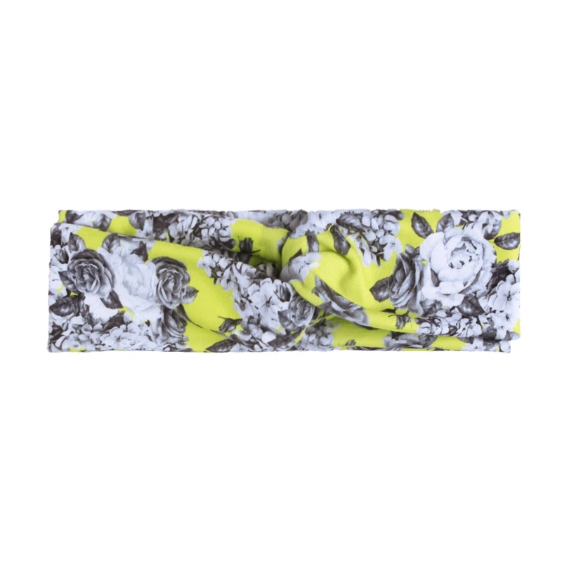 

7 Pcs Printed Knitted Polyester Cotton Headband Sports Yoga Headband Ladies Outdoor Running Hair Accessories Headdress