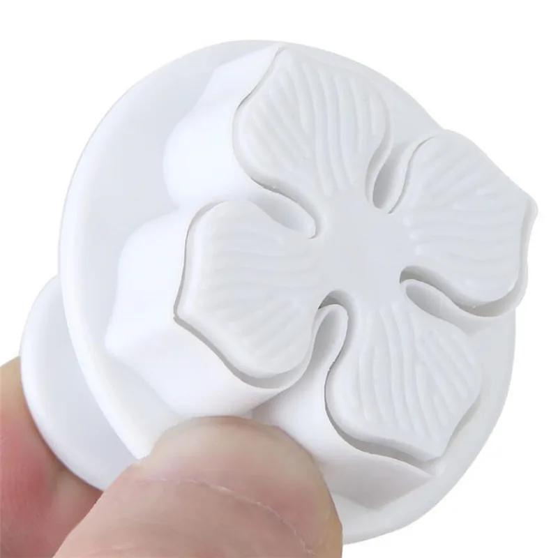 3 шт./компл. силиконовый Плунжер для лепестков гортензии из помадки украшения