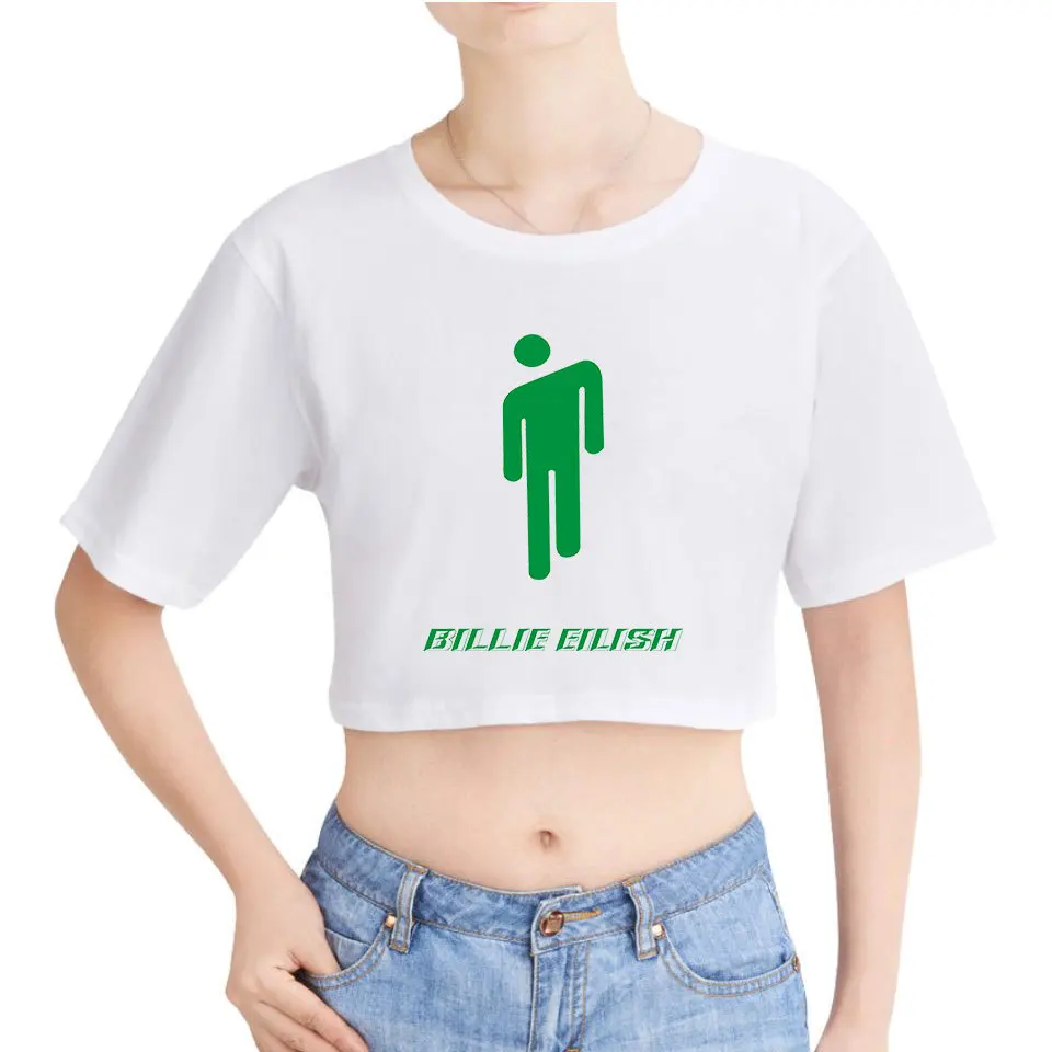 2020 Billie Eilish футболка хип хоп подростковые Kpop Топы Футболки с музыкальным альбомом