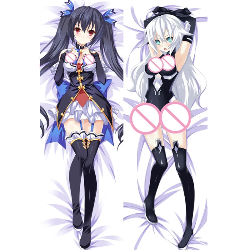 Neptunia U: Действие Unleashed наволочка Noire Пурпурное сердце Нептун &amp Блан Dakimakura тело |
