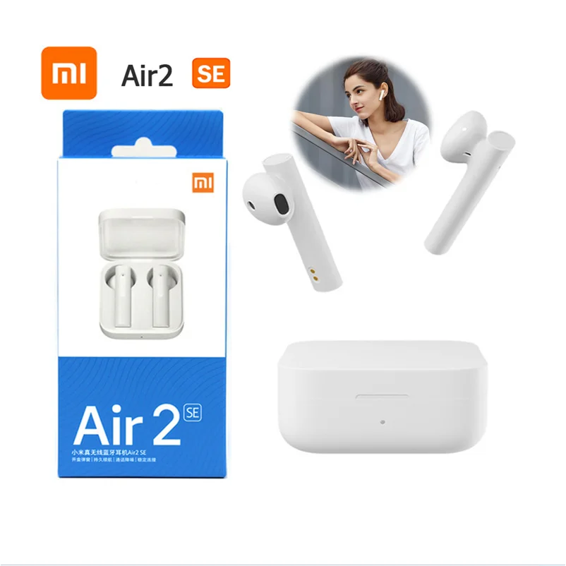 

TWS-наушники Xiaomi Air2 SE, беспроводные наушники с сенсорным управлением, 20 часов работы