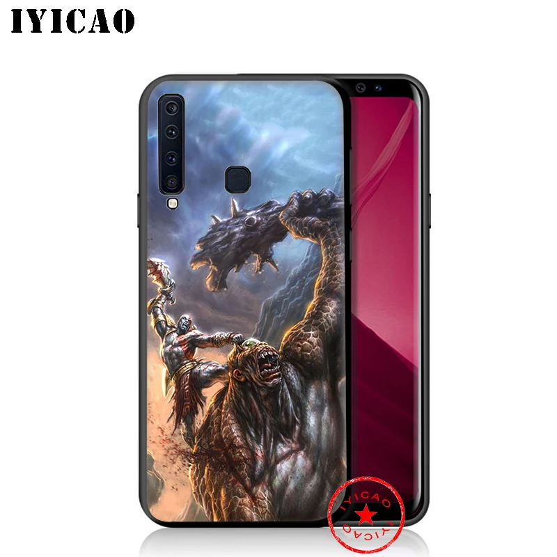IYICAO God Of War Soft Phone Case for Samsung Galaxy A9 A8 A7 J6 A6 Plus 2018 A5 A3 2016 2017 Silicone Cover |