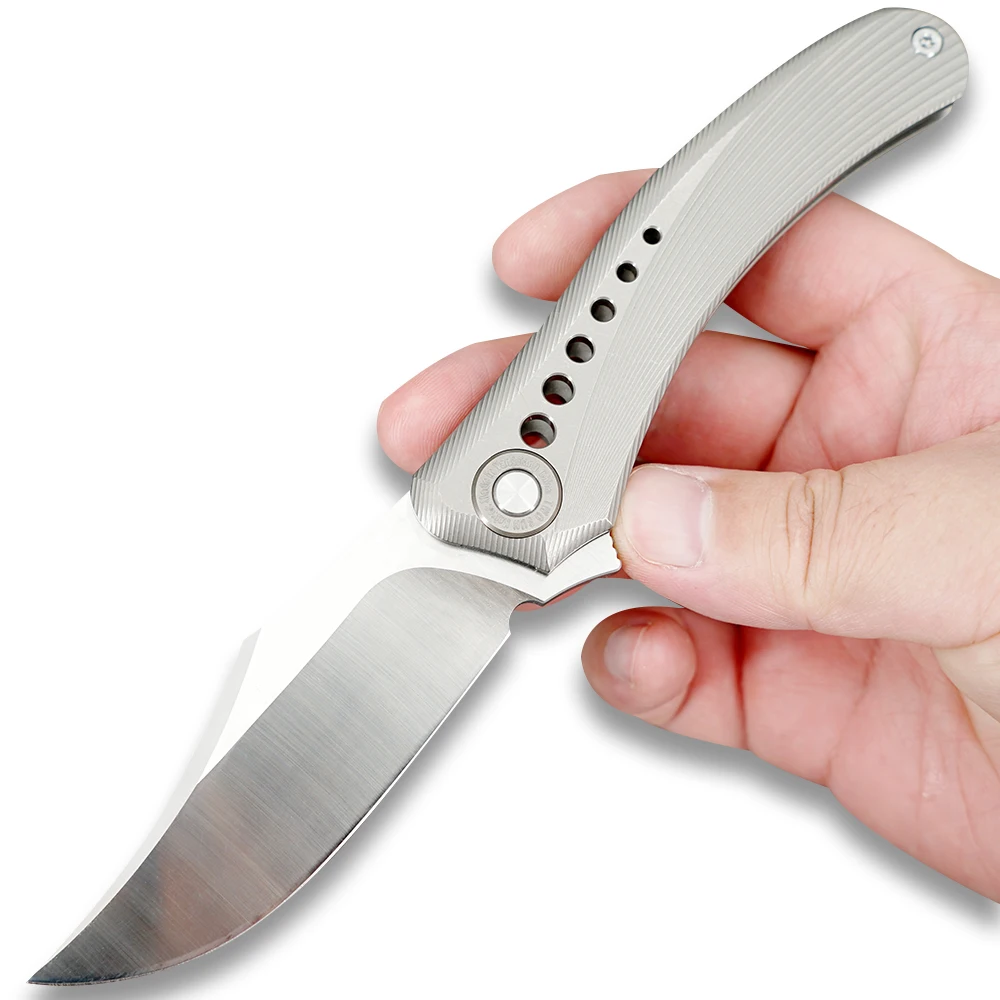 Ножи TWOSUN 14C28N складной карманный нож С флиппером тактический Походный охотничий