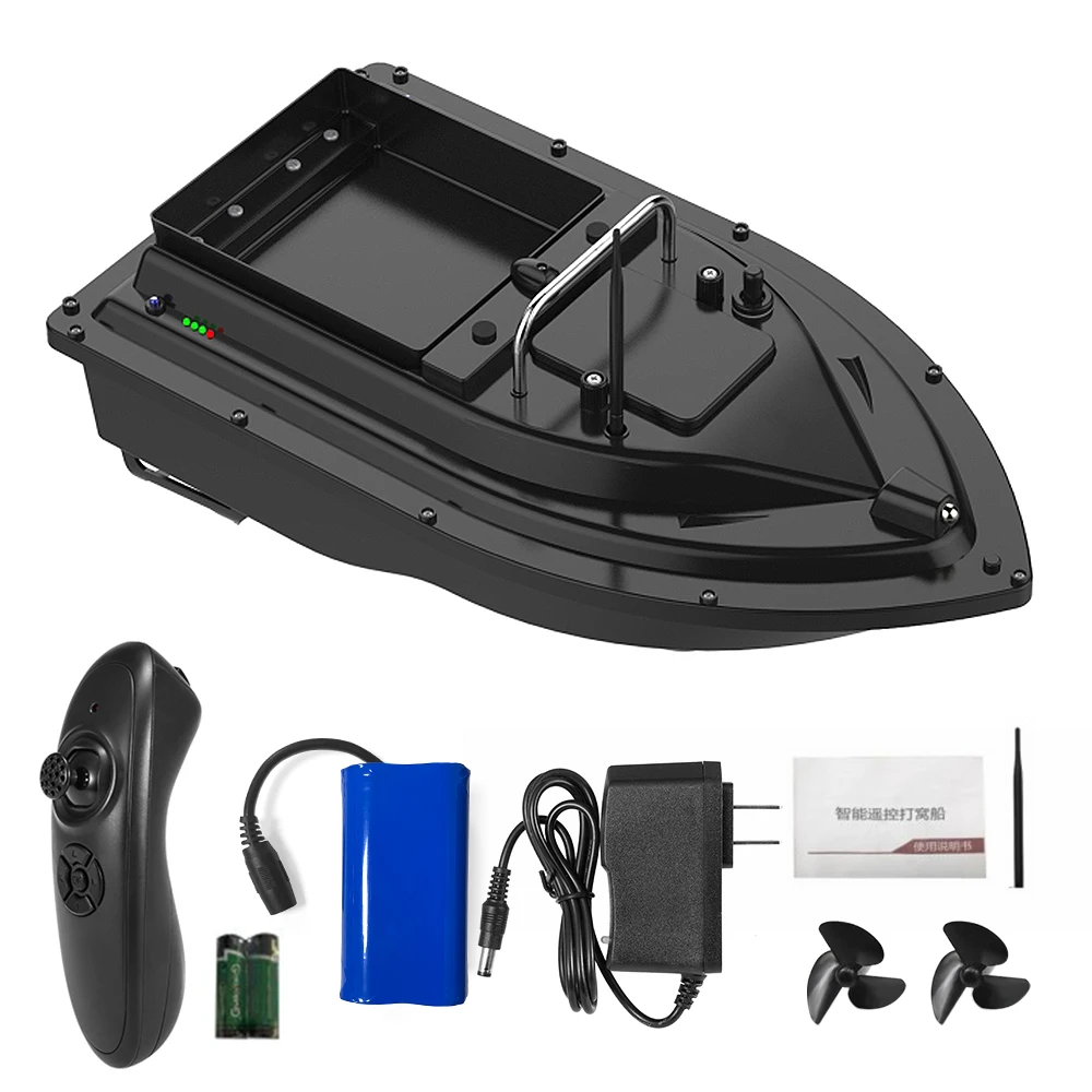 

Wireless Remote Control Fishing Bait Boat Fishing Feeder Fish Finder Device 430-540 yards Remote Range