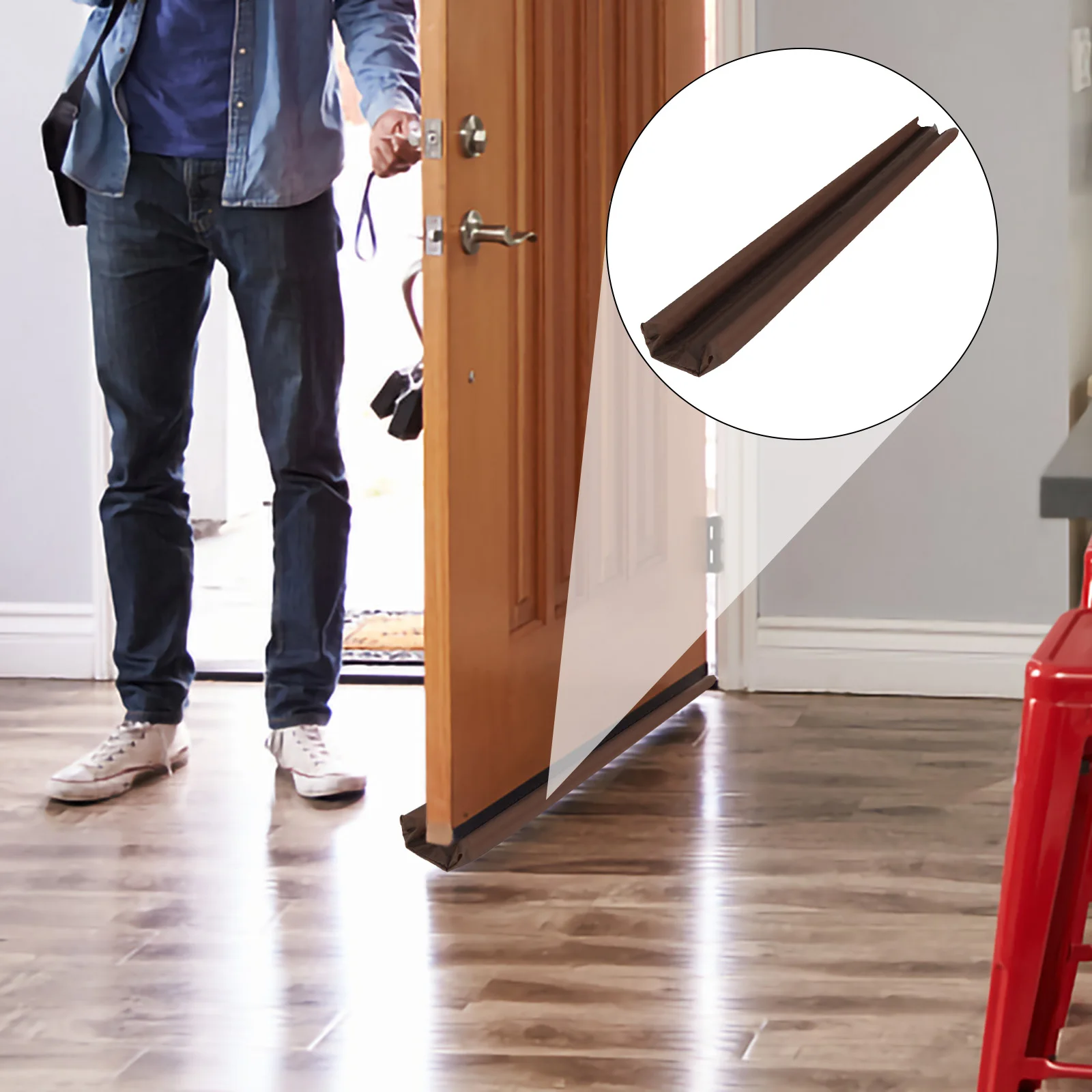 Nosii Dust Cold Polluted Air Draft Dodger Guard Stopper Preventer Doorstop Home Decor | Мебель