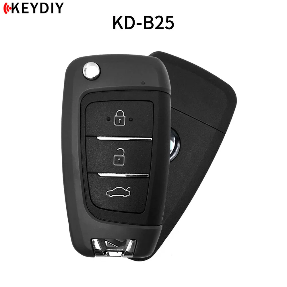 Дистанционный Автомобильный ключ KEYDIY KD B25 5 шт./лот для KD900 +/URG200/KD X2/KD мини ключевой