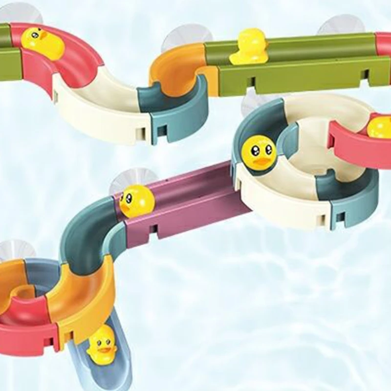 Игрушка Slideway в сборе для игр воде летний подарок ванной крепкая присоска ванны