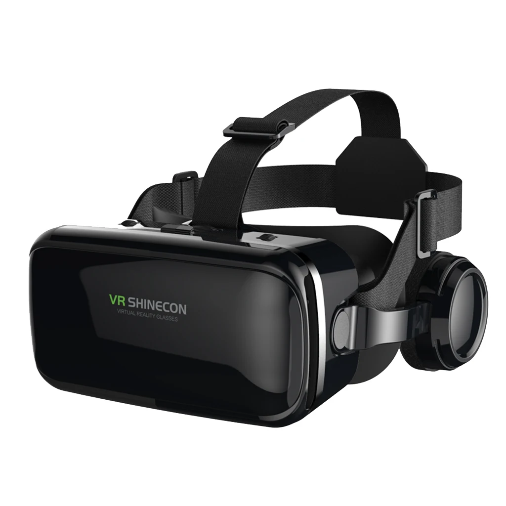 3D очки VR SHINECON 6 0 виртуальной реальности Гарнитура для фильмов видеоигр|3D