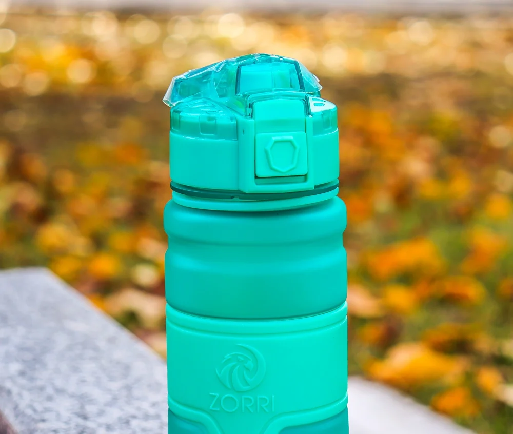 ZORRI Легковесная бутылка для воды без БФА тритана 400 мл/1000 мл CE/EU посуда напитков