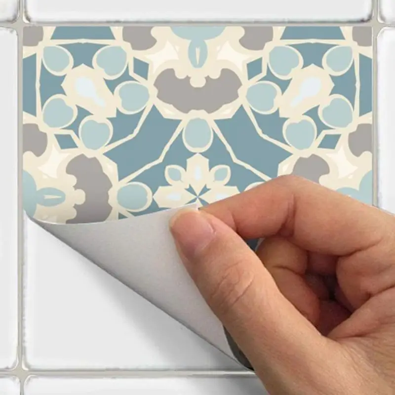 24 шт. Современные Простые водонепроницаемые плитки мозаичная Настенная Наклейка