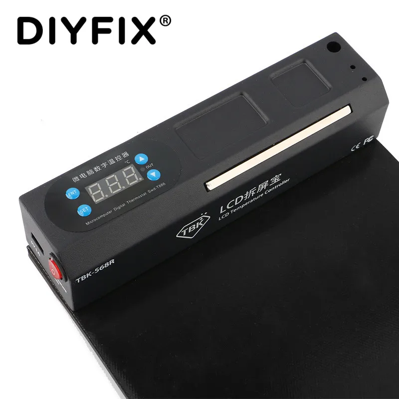 diyfix universal tbk 568r 110v220v heating pad for ipad iphone samsung phone lcd screen separator professional repair tool mat free global shipping