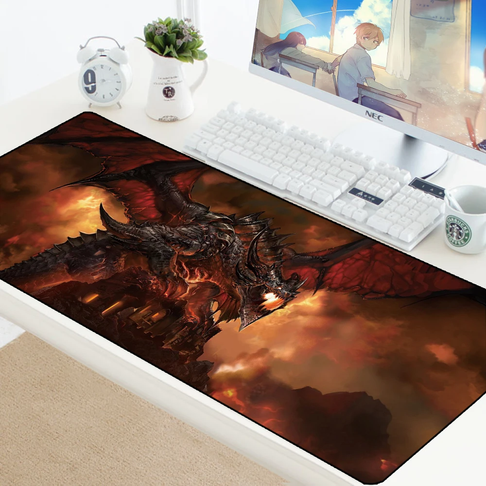 Игровой коврик для мыши 70X30 см для World of Warcraft, коврик для мыши, большой размер XL, коврик для мыши с клавиатурой, для игрового ноутбука, резиновый коврик для компьютера, ПК, скоростной коврик