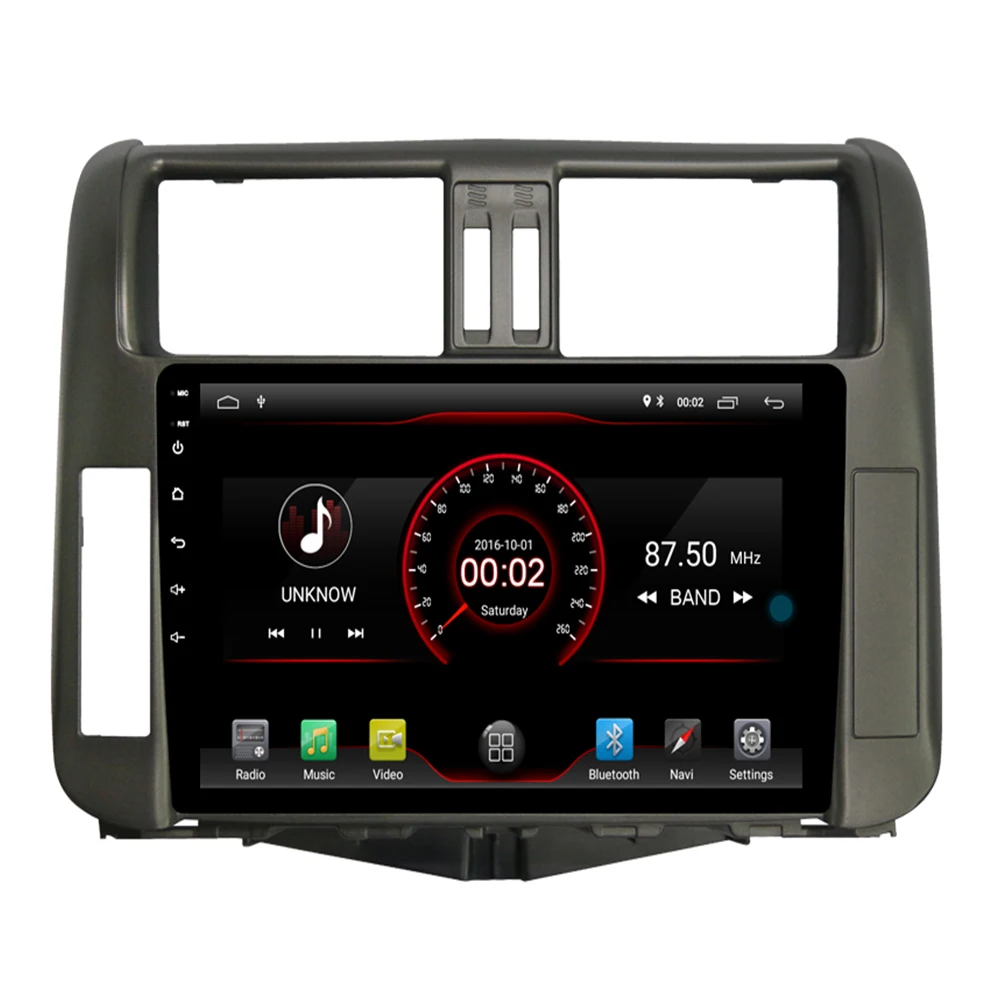 2.5D + IPS 2 din Android 10 автомобильный DVD радио мультимедиа для Toyota Prado 2011-2013 Авто Радио