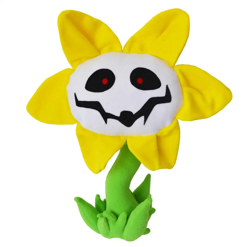 

25 см Undertale плюшевые игрушки Undertale Flowey мягкие игрушки для детей Подарки для детей Рождественский подарок