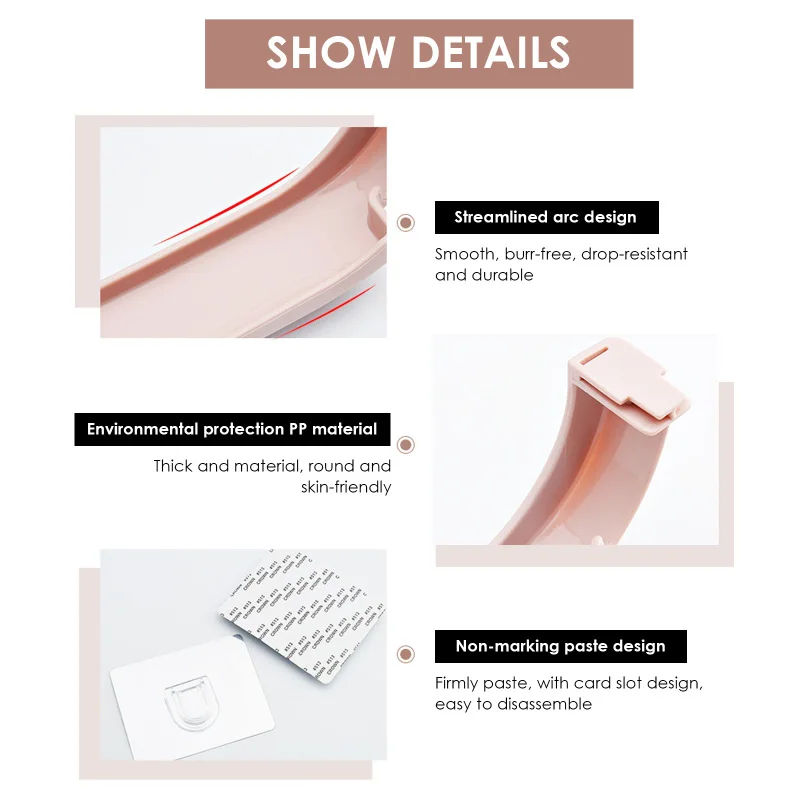 

1Pc Self-adhesive Towel Holder Rack Bathroom Lavatory Wall Mounted Towel Hanger Cabinet Kitchen Towel Rail Rack Storage Shelf