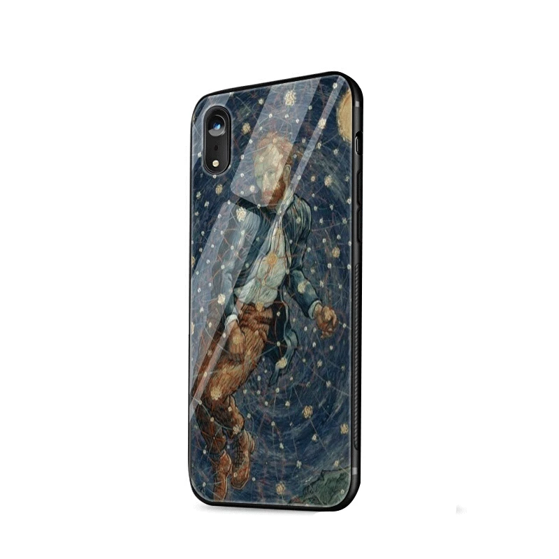 Стеклянный чехол для телефона из ТПУ стекла Apple iPhone 5 5S SE 6 6S 7 8 Plus XR X XS максимальный