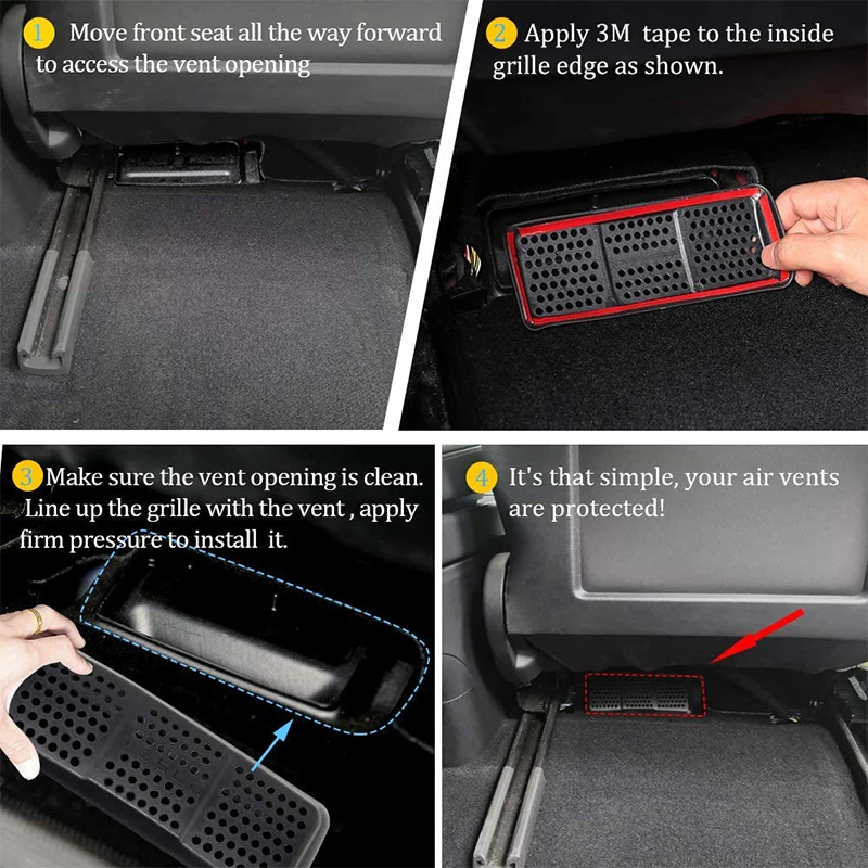 Маска Tesla под сиденье автомобильная без двусторонней ленты 2020 | Автомобили и