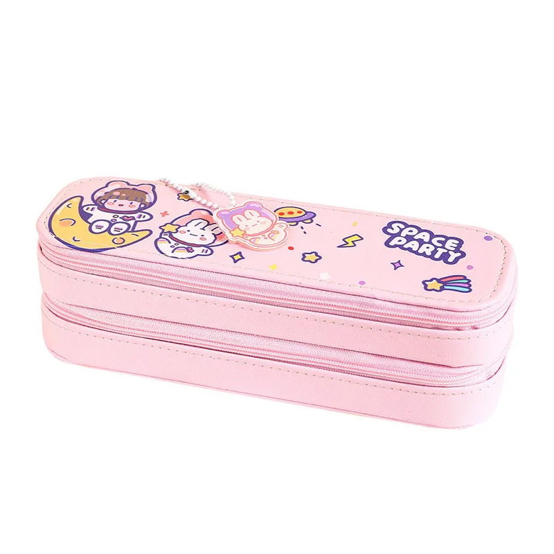 Kawaii пеналы мультяшная сумка для ручек коробка подарок ребенка косметический