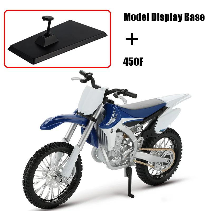 Maisto 1:12 модель мотоцикла из сплава игрушка для мотокросса FE 501 гоночный Спорт Dirt Bike Модели Мотоциклов гоночные машинки игрушки для детей - Цвет: Yamaha 450F set