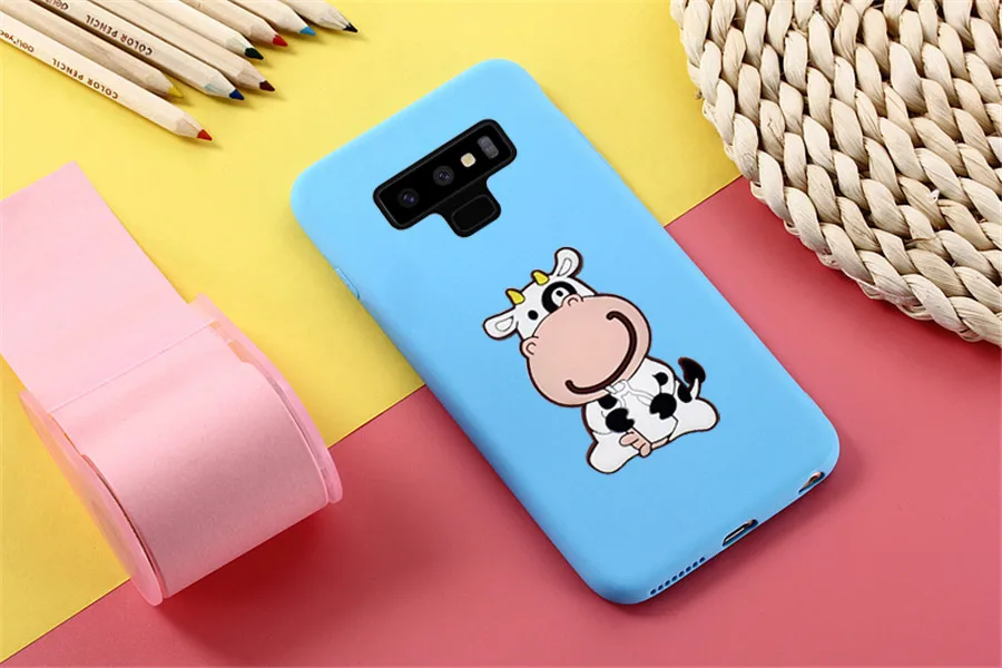 Чехол TRISEOLY для samsung Galaxy S10 5G Plus S10e Note 10 9 8 5 Мягкий силиконовый Бэтмен корова