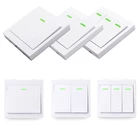 Подходит для умного дома SONOFF EWelink Tuya zigbee 433 МГц Универсальный беспроводной пульт дистанционного управления настенная панель RF-передатчик