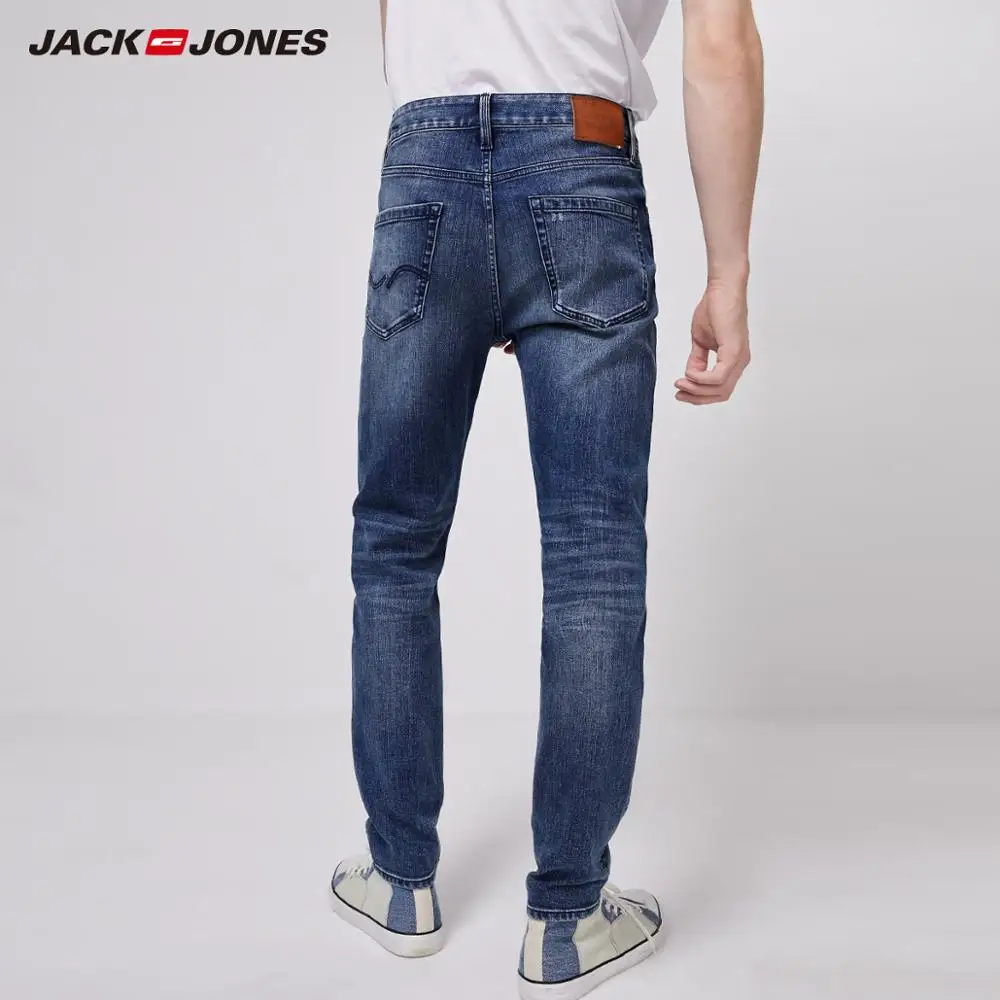 Мужские джинсы с высокой посадкой JackJones из импортной итальянской ткани