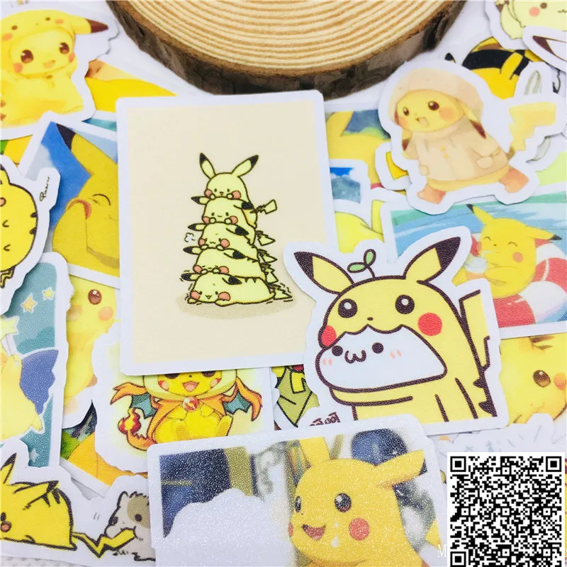 40 шт. Meng желтые Стикеры с эльфами для автомобиля мотоцикла телефона книги