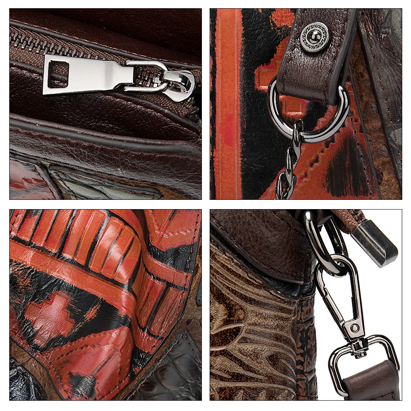 Сумка MVA женская кожаная саквояж на плечо клатч кросс боди мессенджер|Сумки с