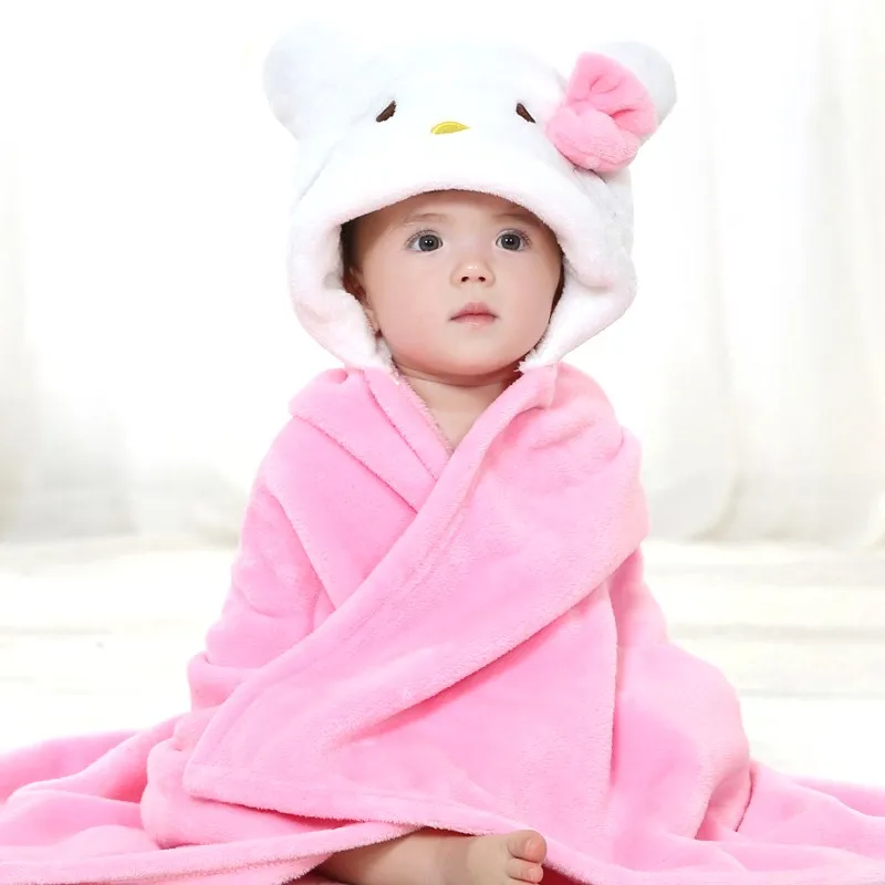 Детское полотенце для новорожденных удобный мягкий детский банный халат с