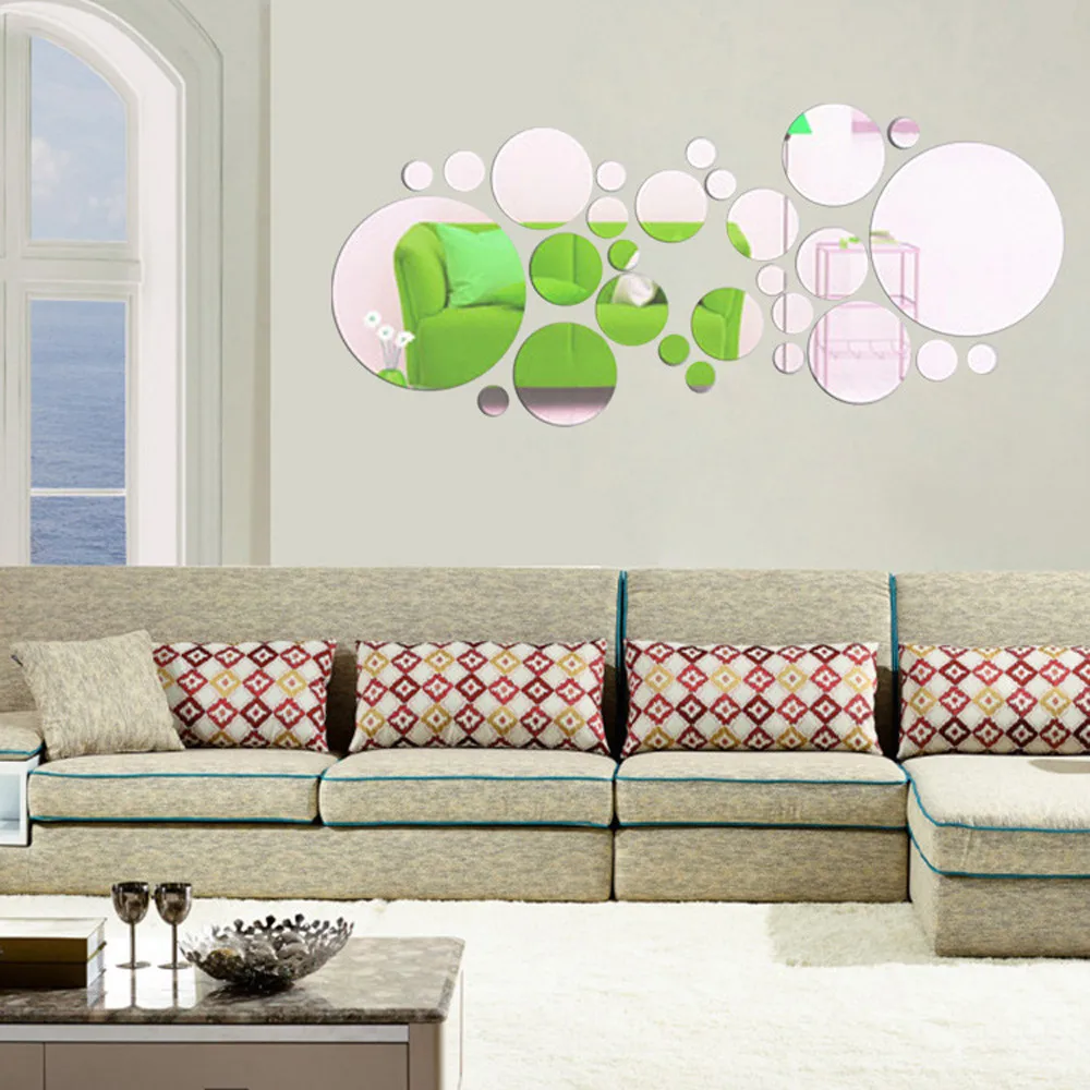 Настенная Наклейка на заднюю стену съемный акриловый домашний декор