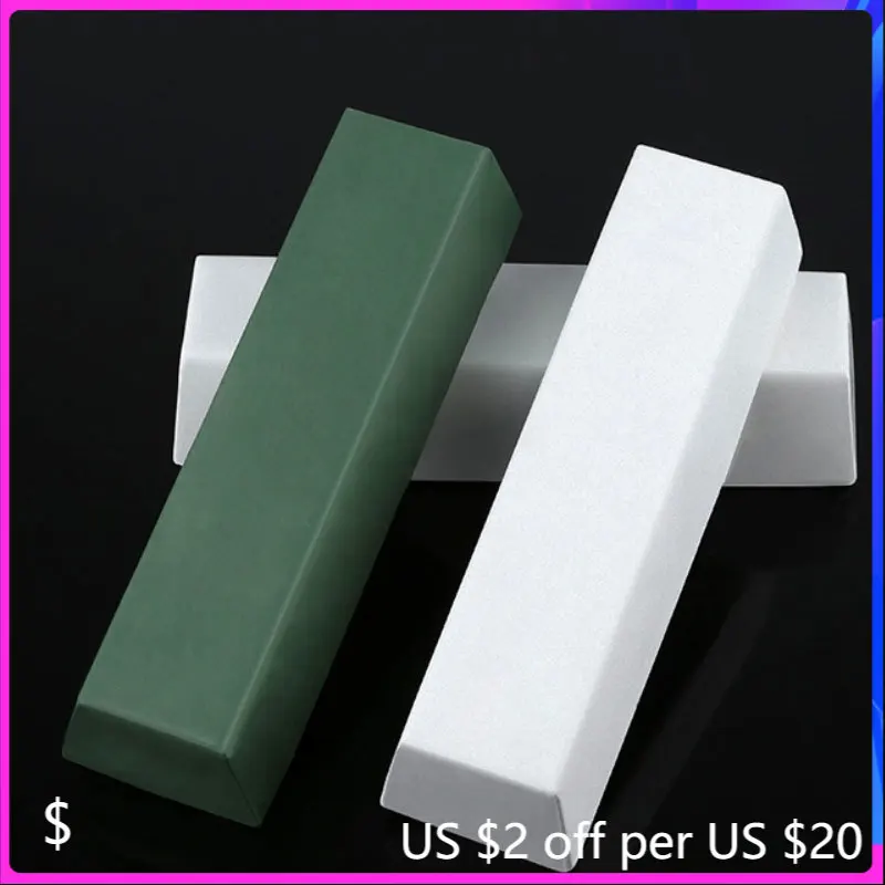 110x35x25mm Compound Green Polishing Paste Abrasive Paste Metals Polishing Wax Paste Chromium Green Oxide Grinding Paste